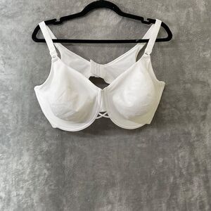 vanity fair Bra Size 44DD Star White 76571 BACK SMOOTHING SOFT CUPS FULL FIGURE